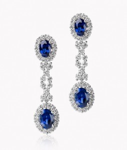 sapphire earrings