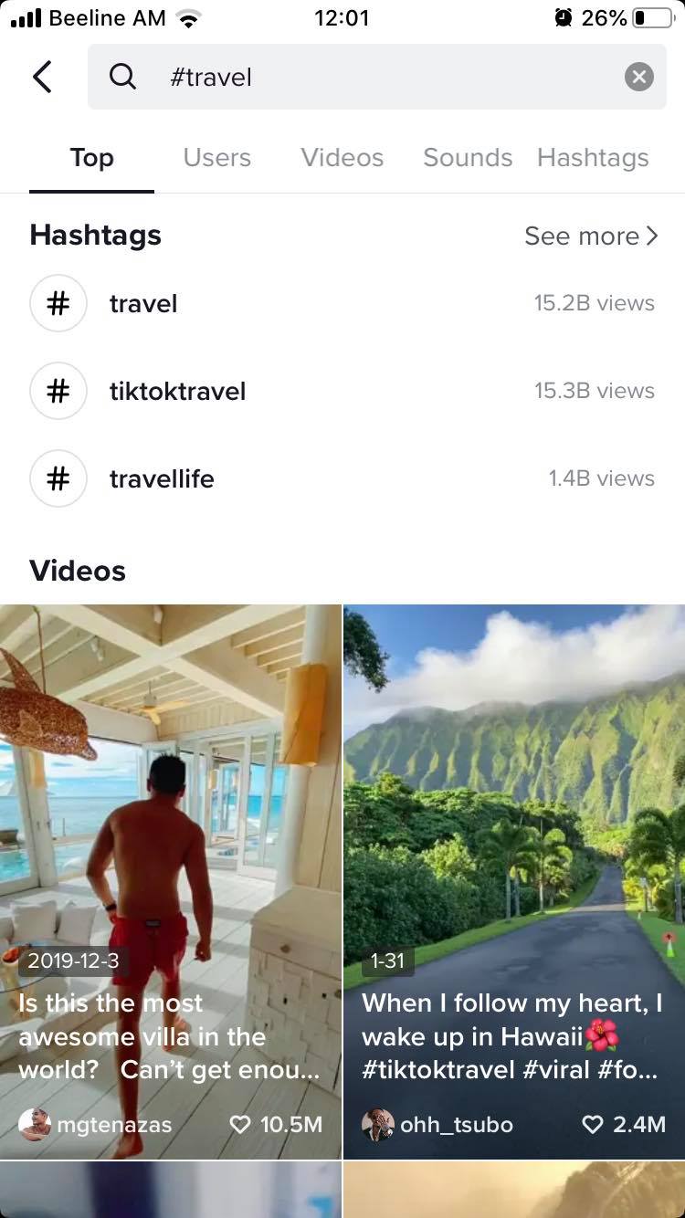research by tiktok hashtags