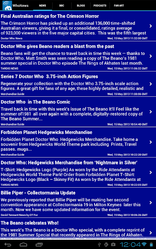 Doctor Who WhoNews apk