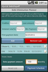 Download iQuick Debt Payoff apk