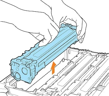 compatible toner cartridge installation