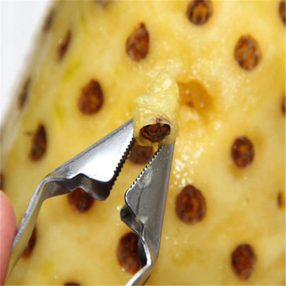 Pineapple Peeler Stainless Slicer Steel Kitchen Fruit Corer Cutter Tool Easy New