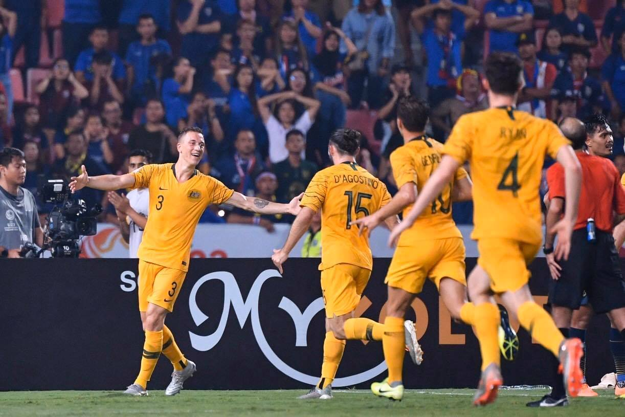 Niềm vui tuyển Úc khi giành vé dự World Cup 2023