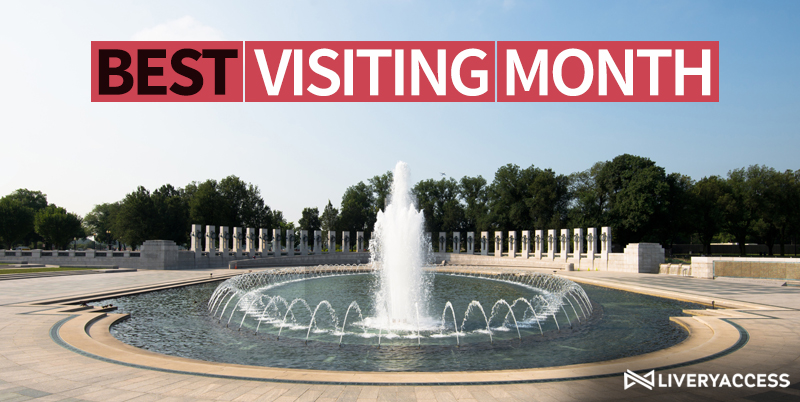 What is the best visiting month in washington dc ?