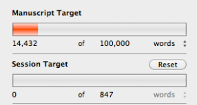 Scrivener Word Count Targets