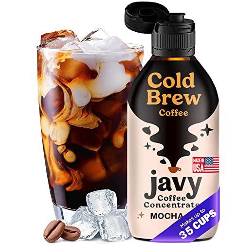 Javy Coffee Cold Brew Coffee Concentrate 6 Oz Bottle, chocolate-flavored coffee concentrates