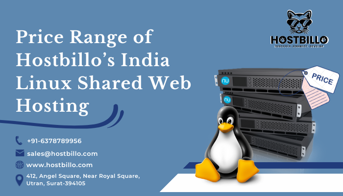What is the Price Range of Hostbillo’s India Linux Shared Web Hosting?