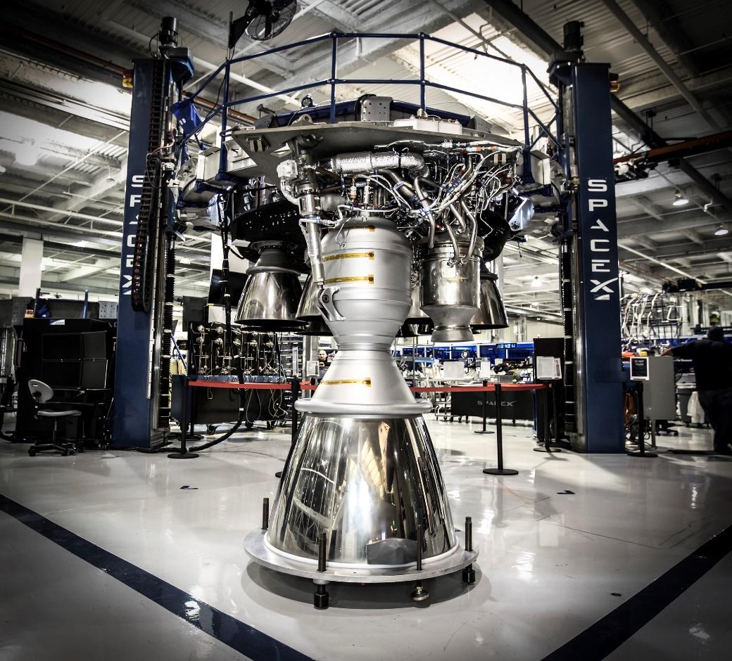 Image result for spaceX's rocket engine