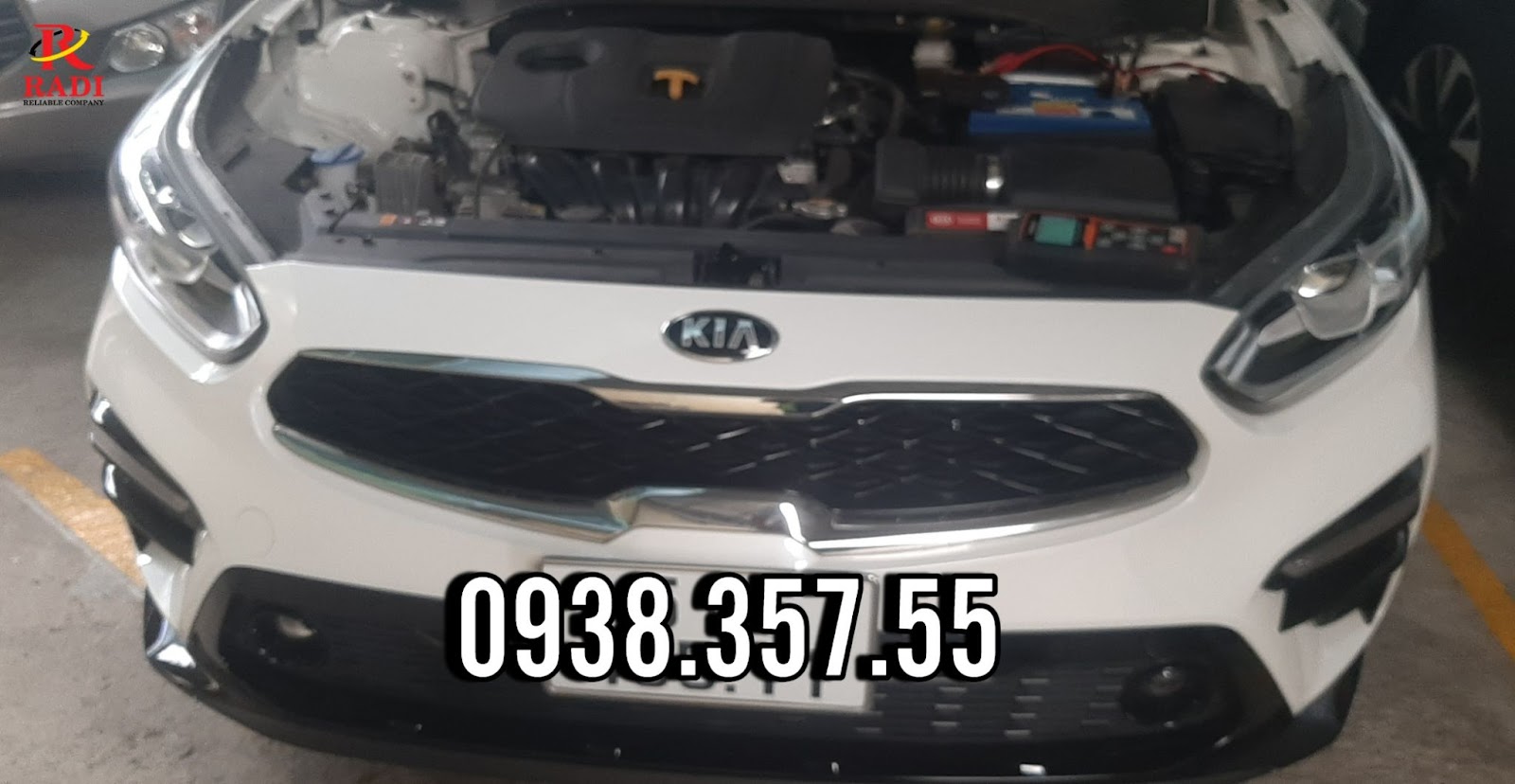 Thay Ắc quy xe Kia Cerato tại nhà