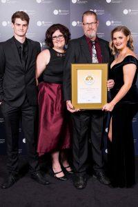 The Kuiper Family collect Gold at WA Tourism Awards