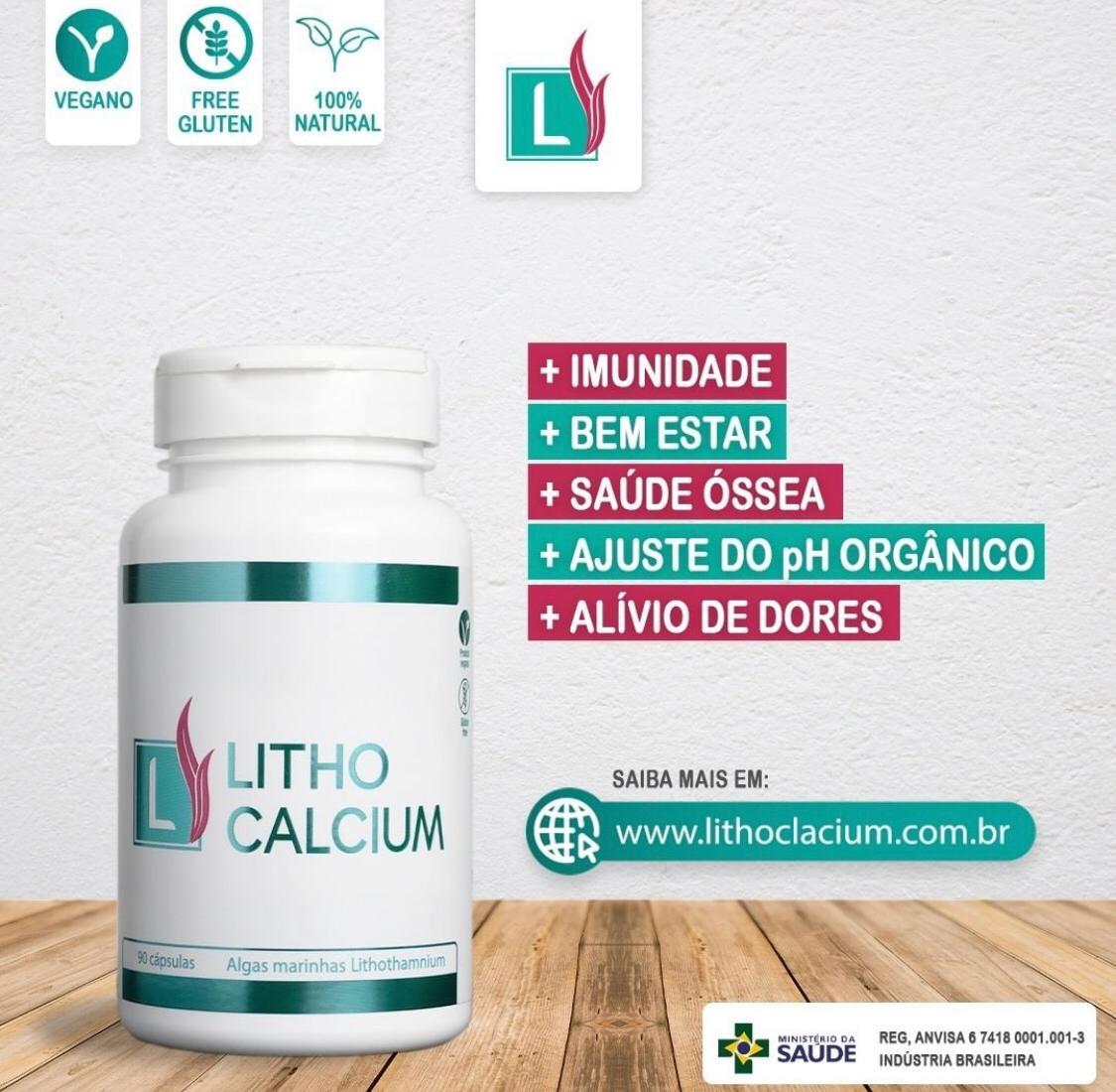 LITHO CALCIUM (10 unidades) - Salgado Store - Instituto Salgado - Saúde  Integral