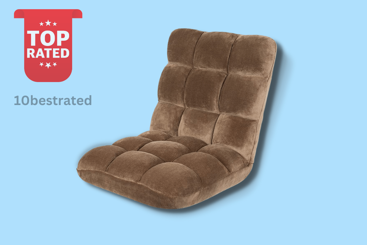 BIRDROCK HOME Adjustable 14-Position Memory Foam Floor Chair