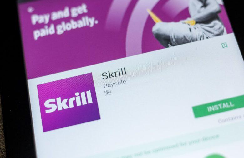 L'application Skrill