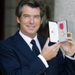 Pierce Brosnan was awarded OBE