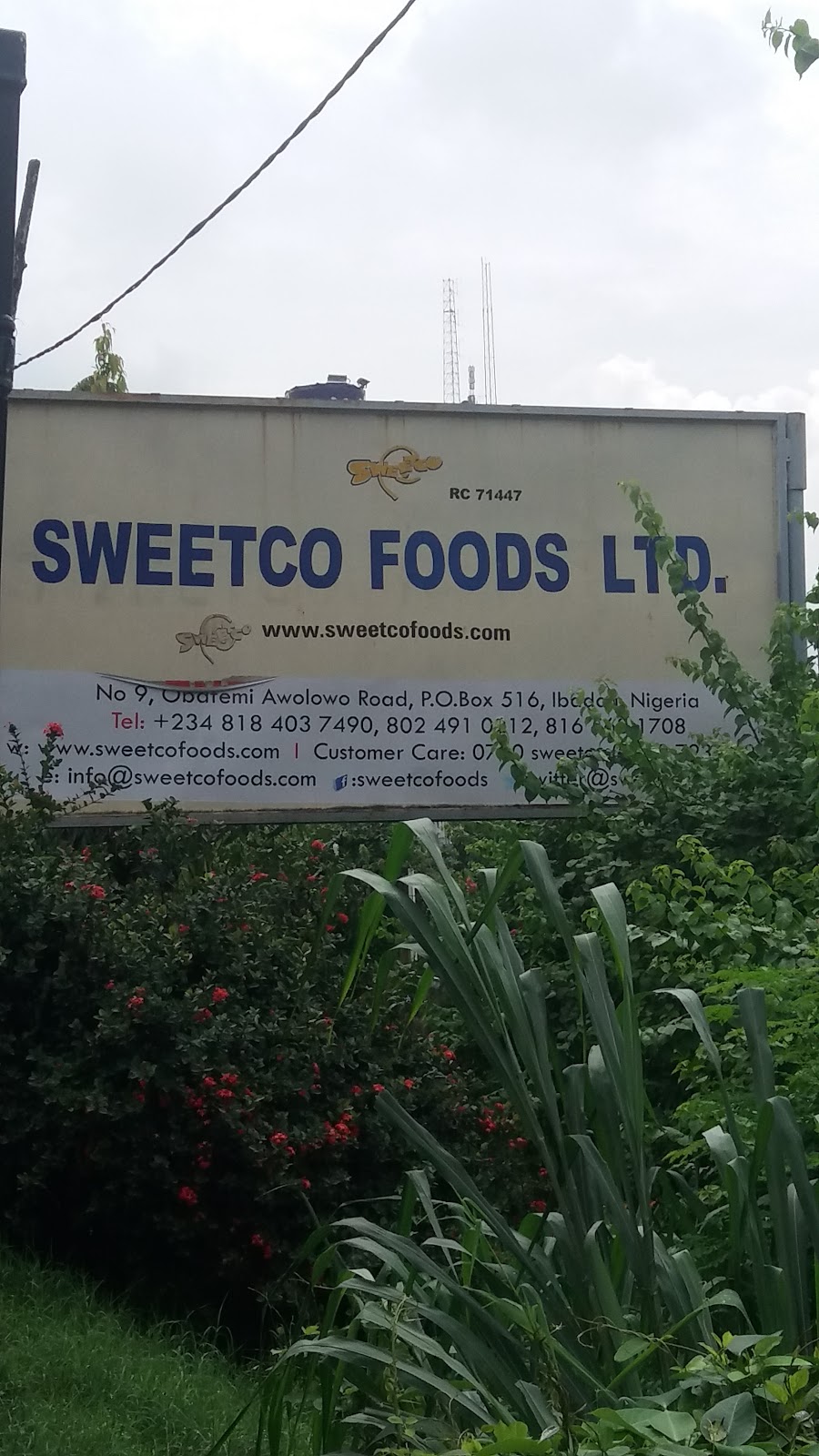 Sweetco Foods Ltd