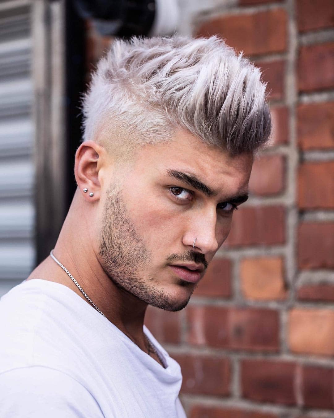 Hairstyles for Men Blonde Hair Color - Male