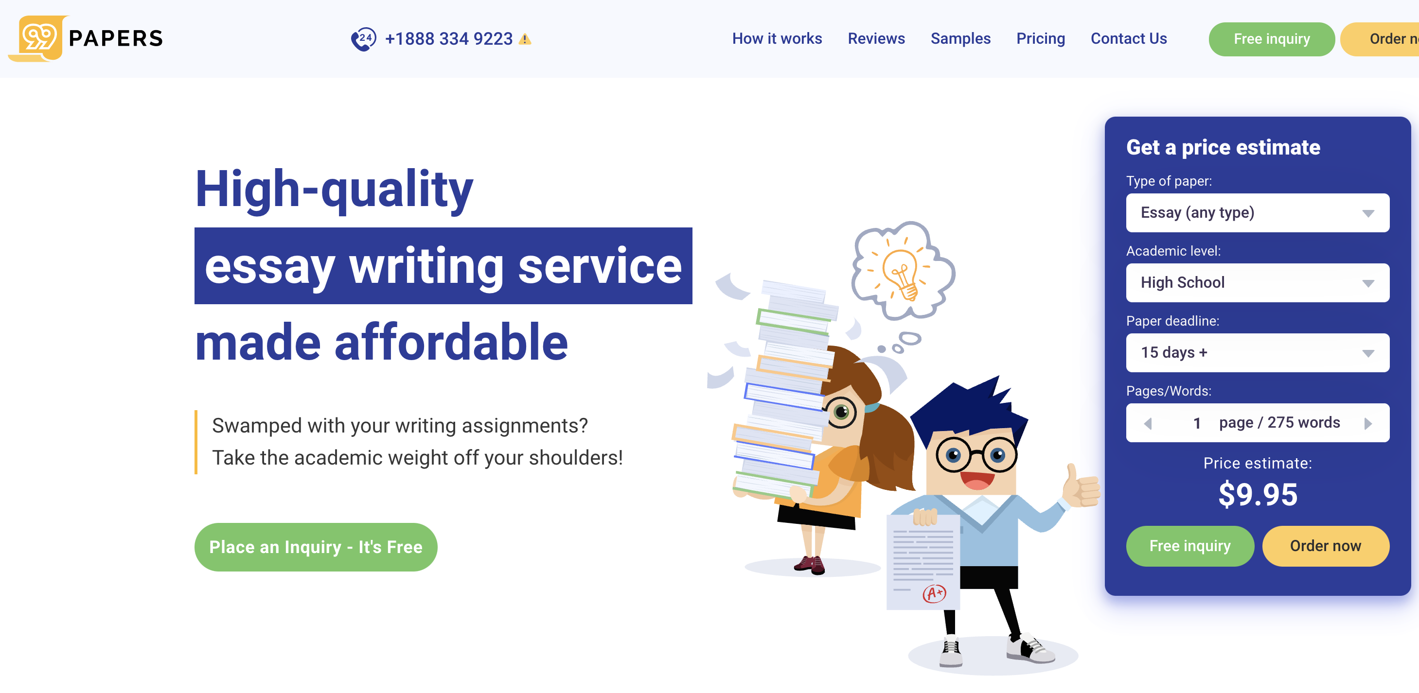 Cheap Essay Writing Service   Order an Essay Now   IsEssay