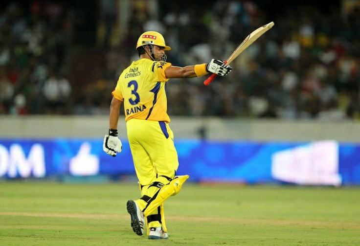 Suresh Raina struck seven boundaries in an over in the game against KXIP