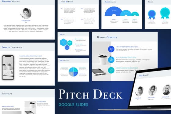 pitch deck google slides