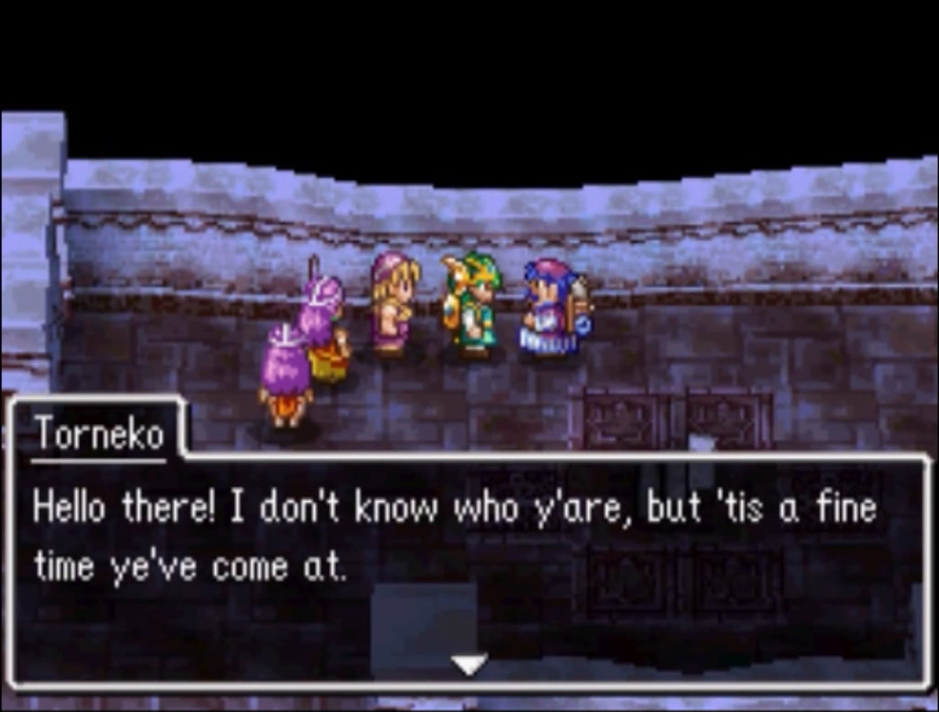 Torneko is also here, but he won’t join you yet | Dragon Quest IV
