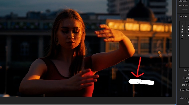 Describe over footage on third frame of blithe illustration 