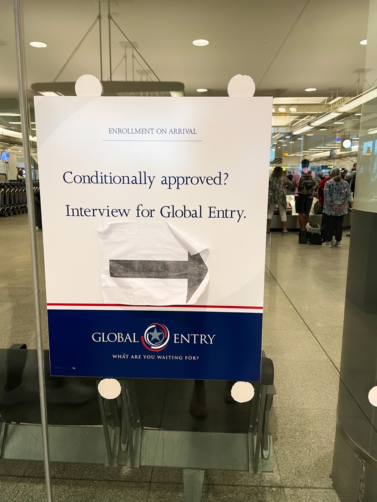 Global Entry Enrollment on Arrival