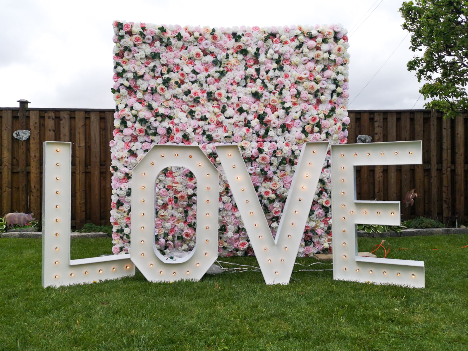Love - Quarantine Wedding Decor Rentals in Brockville