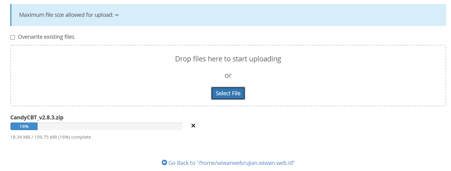 Panduan Instalasi Candy CBT di cPanel - 2025