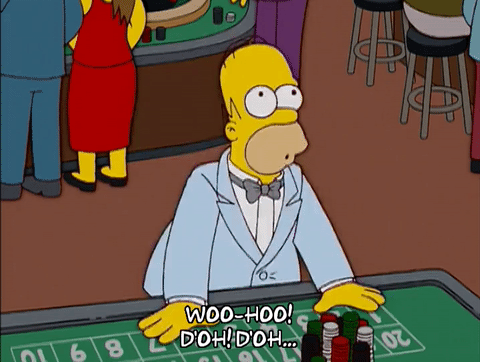 Cartoon character at a roulette table

Description automatically generated