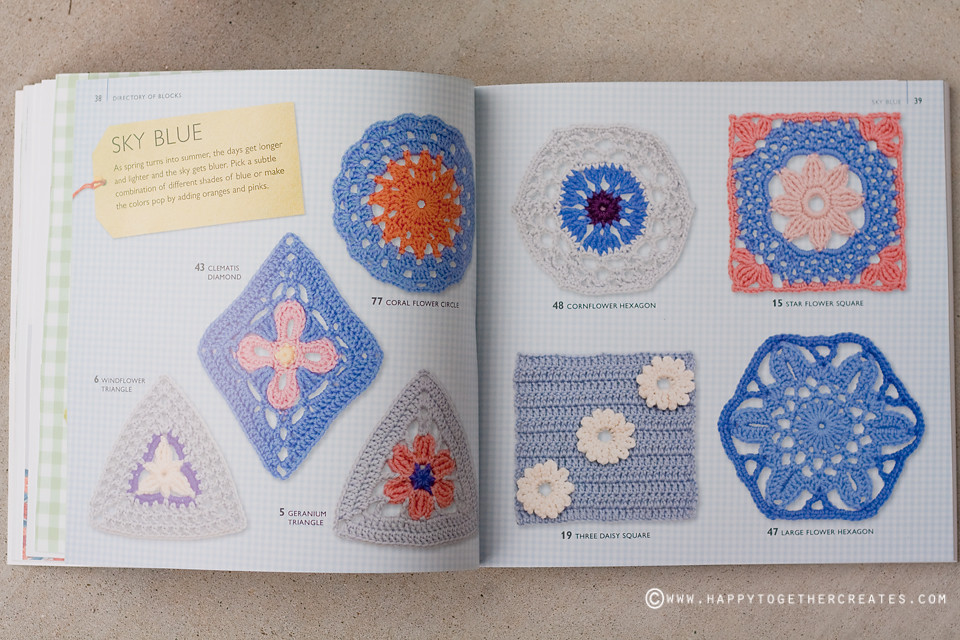 crochet patterns in book