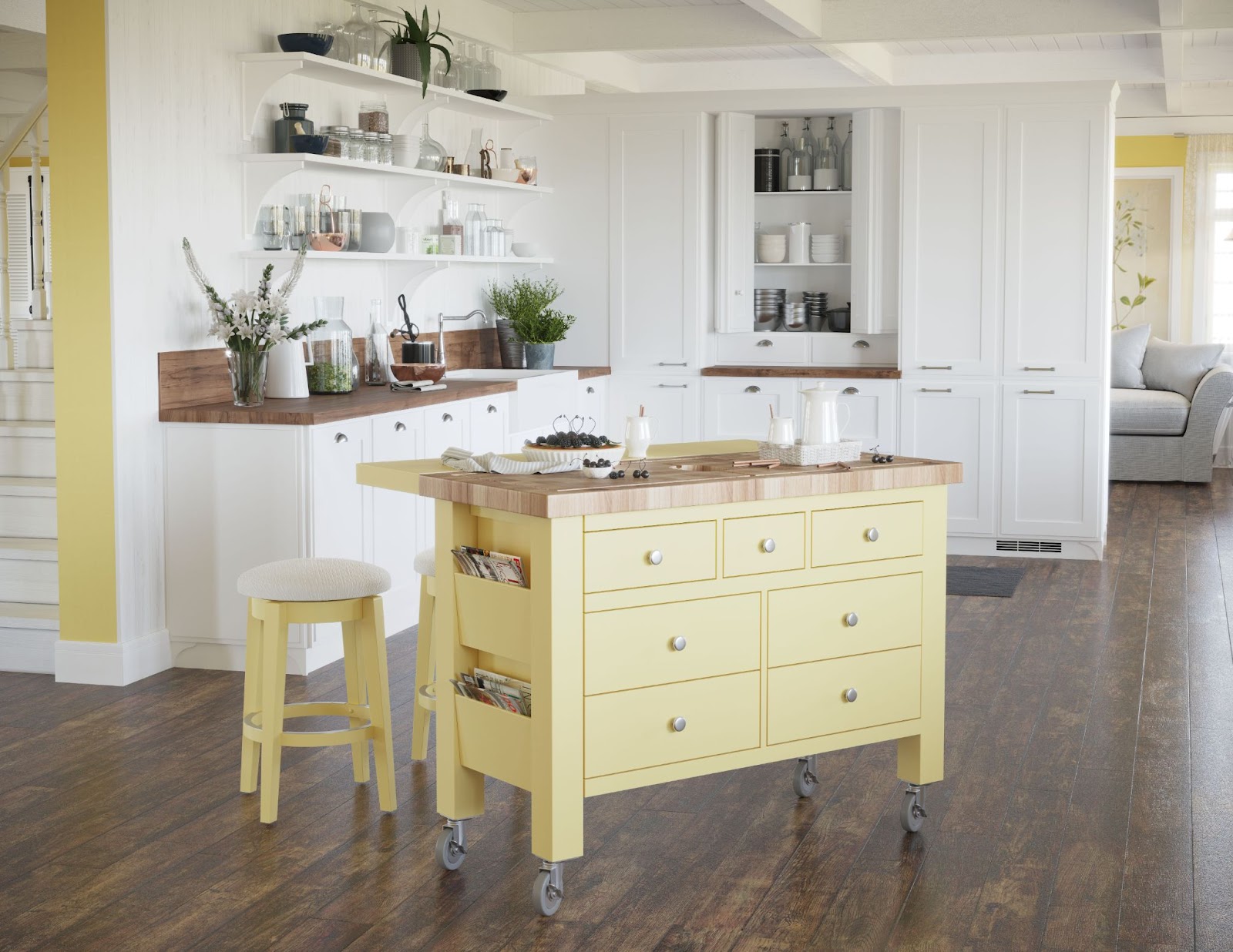 Gourmet Kitchen Island