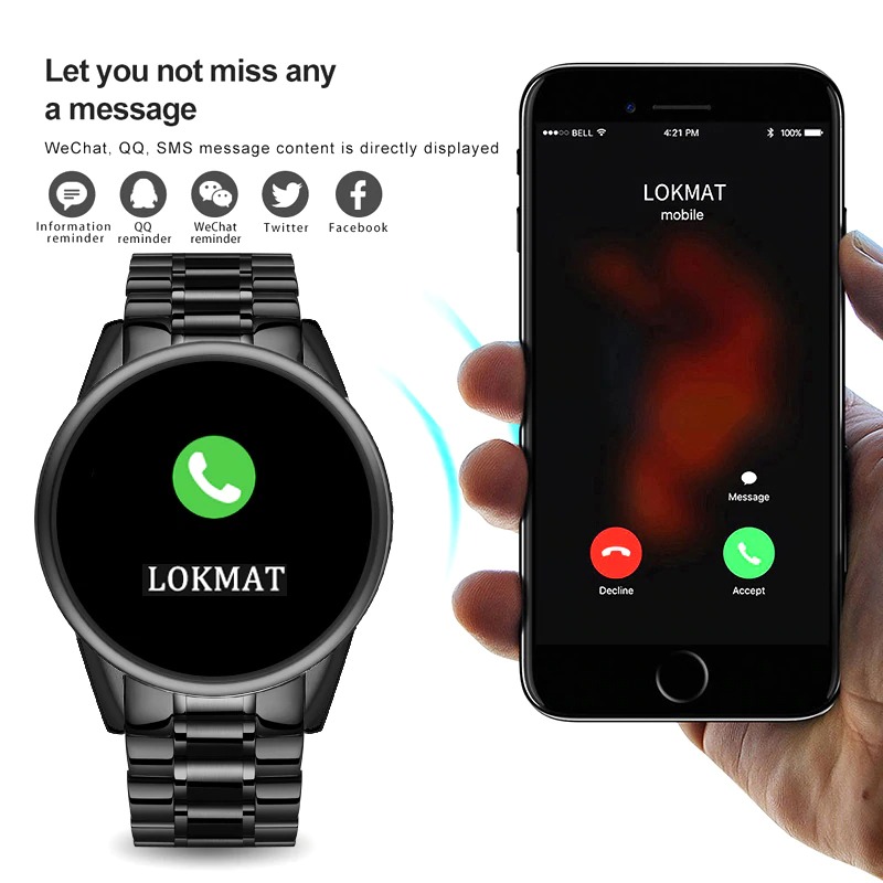 led bluetooth watch