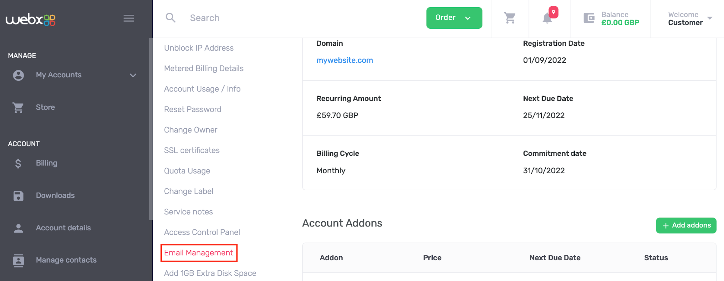 How To Set Up A New Email Address Webx