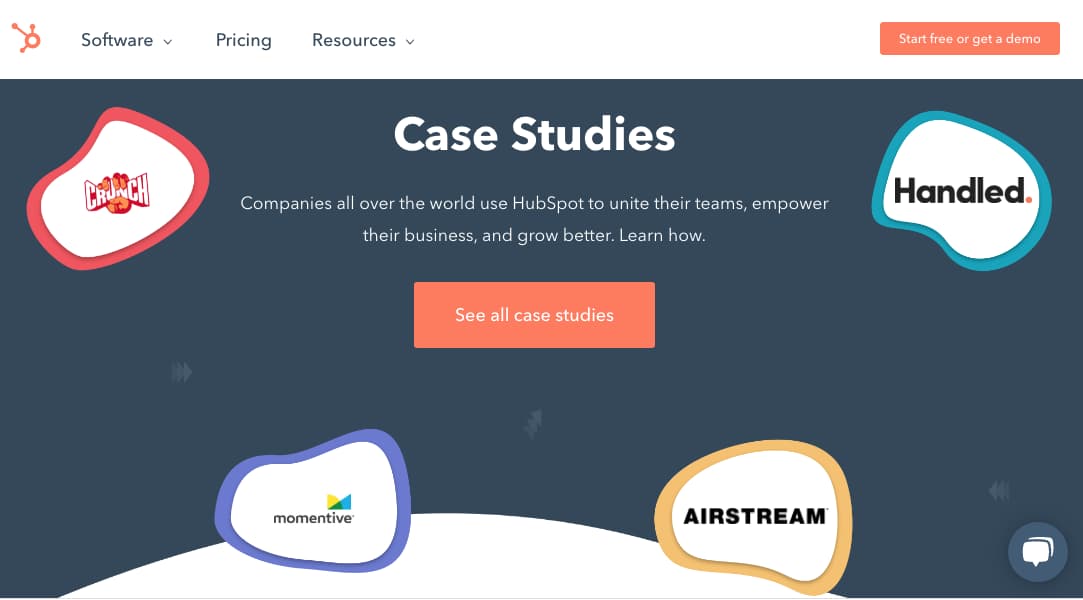 testimonial page examples - hubspot