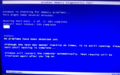 memory problems scan