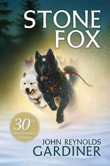 Book Dover Image for Stone Fox - wolves running in the forest 