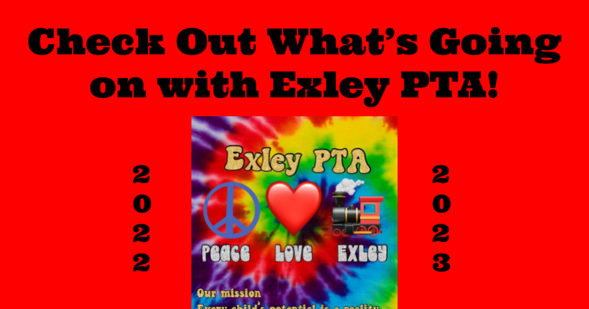 Exley PTA 2022 - 2023