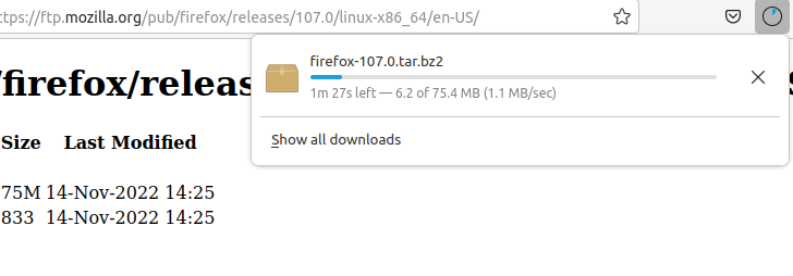 download older firefox version