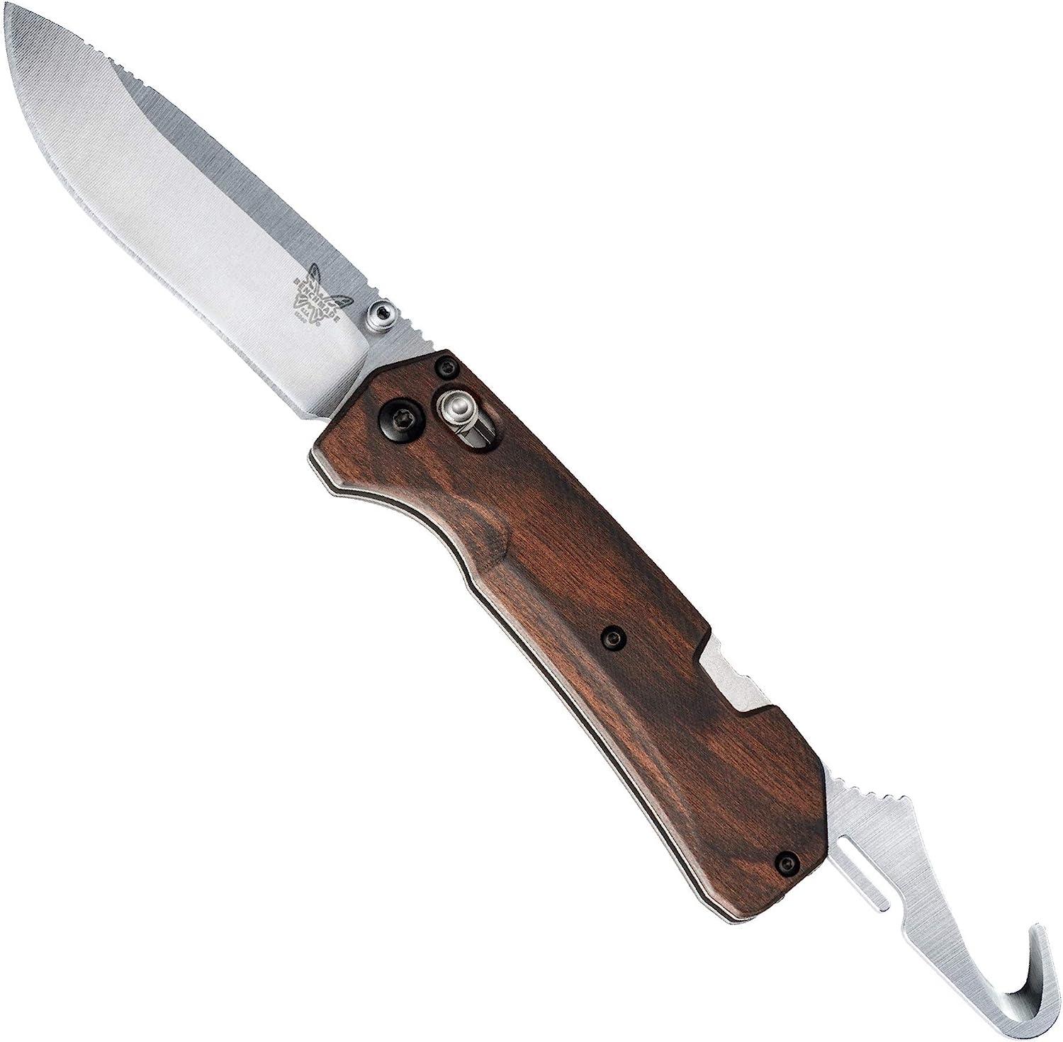 Benchmade Wood Handle Horizontal Knife