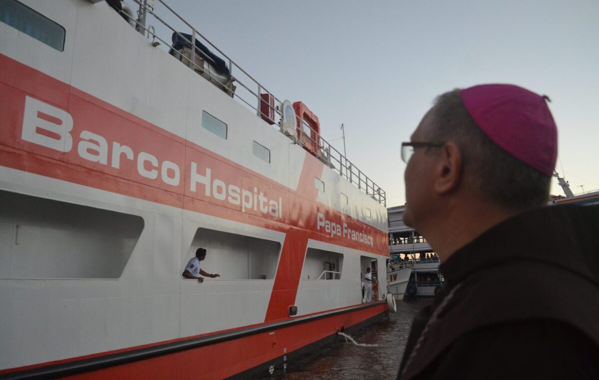 Brazil: Tàu bệnh viện của Đức Thánh Cha Phanxico chống Coronavirus