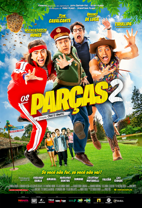 "Os Parças 2" ganha cartaz e chega aos cinemas em Novembro