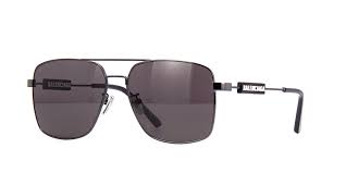 Balenciaga BB0116SA 001 Asian Fit Grey Sunglasses | Pretavoir