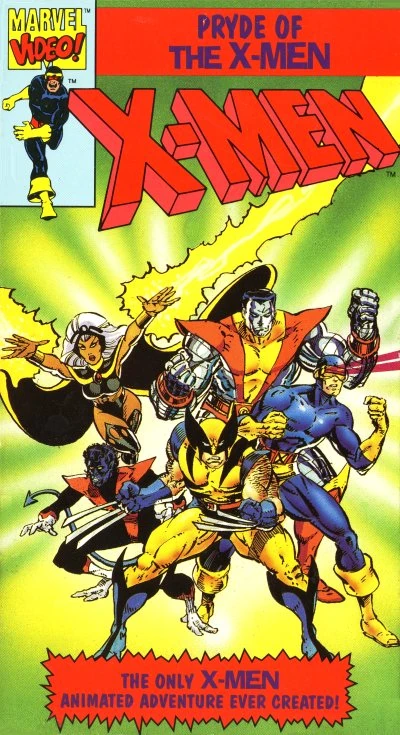 Pryde of the X-Men VHS release box art