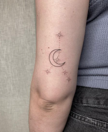 Zodiac Star Tattoo