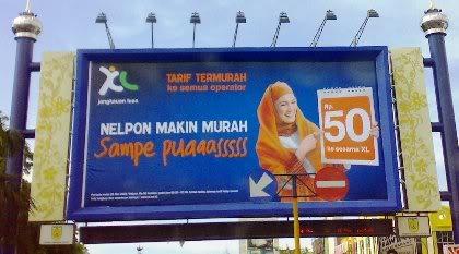 Hasil gambar untuk baliho xl