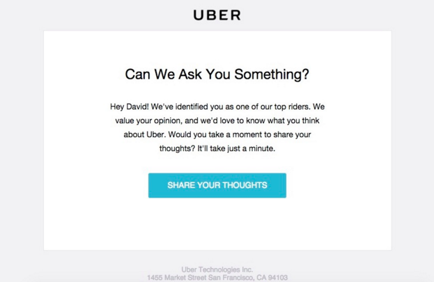  Uber customer feedback