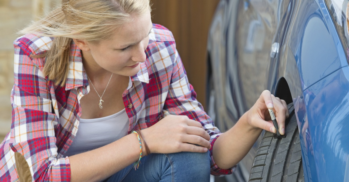 Image of a person selling their used car for an great price