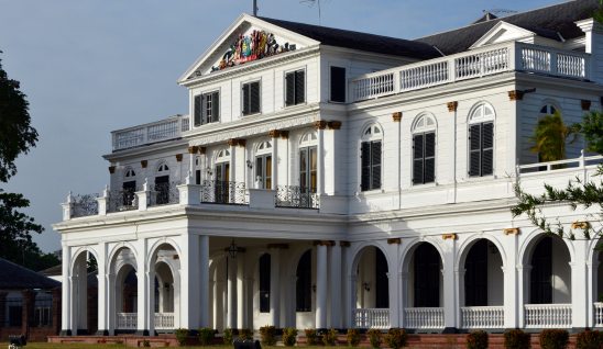 presidential palace in paramaribo