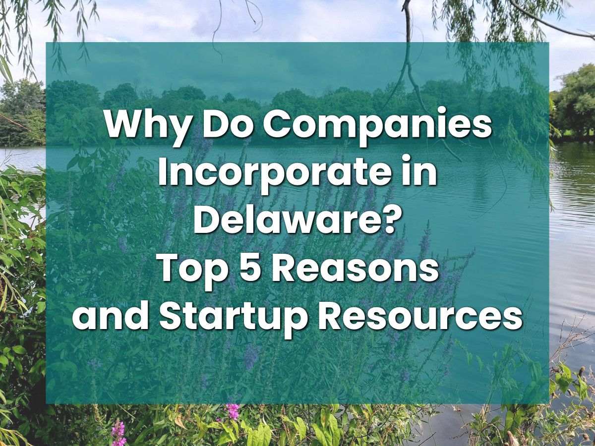 Why Do Companies Incorporate in Delaware? Top 5 Reasons and Startup Resources