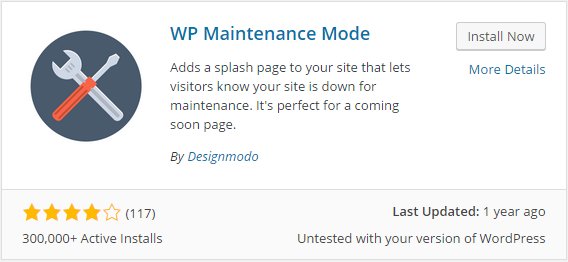 Maintenance Mode